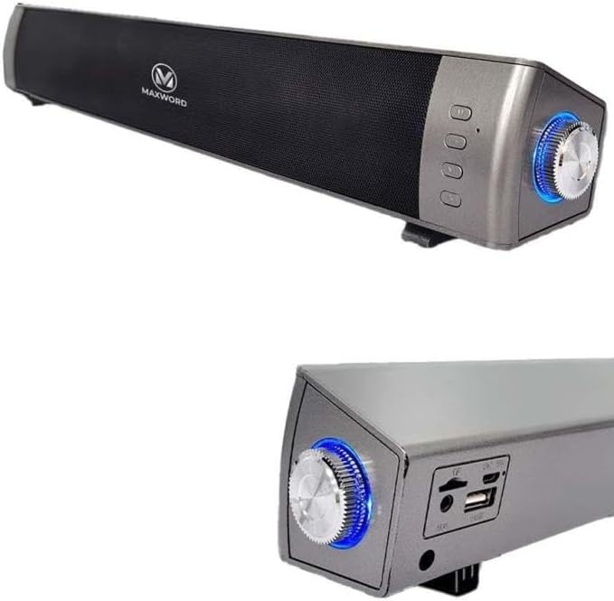 Maxword SLC-40USB-BT Rechargeable Soundbar 40 Watt Bluetooth USB Rechargeable 46x7x6 cm