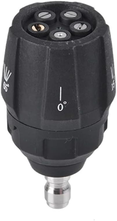 MJJC 5 in 1 Spray Nozzle for 1/4 Quick Connect High Pressure Washer (5 in 1 Spray Nozzle)