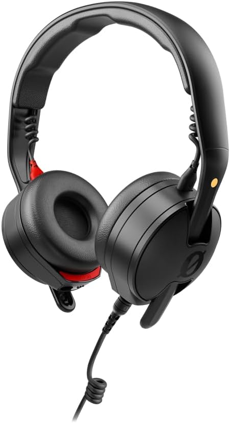 RDE NTH-50 Professional On-Ear Wired DJ Headphones | Durable, Comfortable