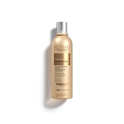 Prohall Cosmetic Deep Conditioner for Dry Damaged Hair – Extreme Repair Frizz Ease Conditioner for Bond Strength & Silky-Soft Texture 10.1 fl.oz