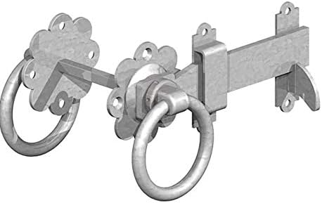 Gatemate Ring Gate Latch - Galvanised - 7" / 178mm
