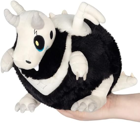 Squishable - Mini Bone Dragon - Spooky Collection - 11 in - Soft Toy Collectible Stuffed Animal