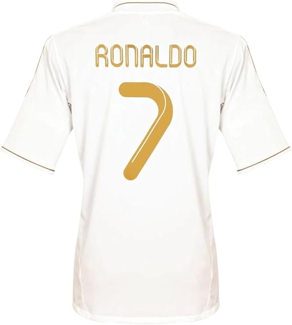 Ronaldo #7 Retro Home Golden 11/12 Soccer Jersey for Men Fan Version
