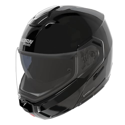 Nolan N90-3 06 Classico 301 Jaw Pop Up Motorcycle Helmet Glossy Black XL