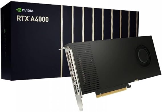 nVidia LEADTEK RTX A4000 Ampere PCIe 4.0 x16 Graphics GPU Card 16GB GDDR6 ECC