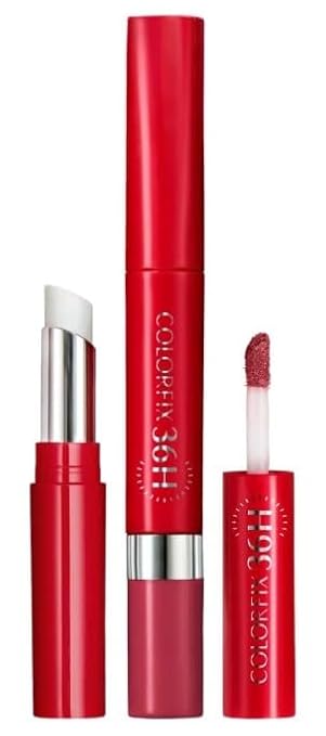 ESIKA Colorfix Duo Tattoo Lipstick 36H with Moisturizing Balm Rosa Entusiasta