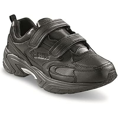Guide Gear Walking Shoes for Men Hook-and-Loop, Comfortable Shoes for Work, Casual, Working