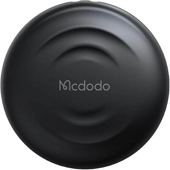 Mcdodo AT-7201 Airtag Apple Uyumlu Akıllı Takip Cihazı Siyah Anahtarlık Kılıf Hediyeli