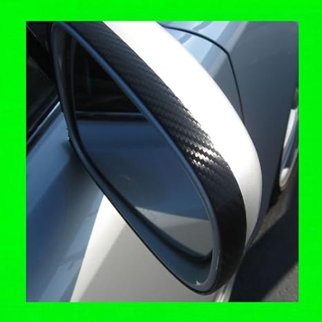 fits 2010-2011 BMW 550I GT Carbon Fiber Mirror Trim MOLDINGS 2PC 10 11 XDRIVE X Drive F07 F10