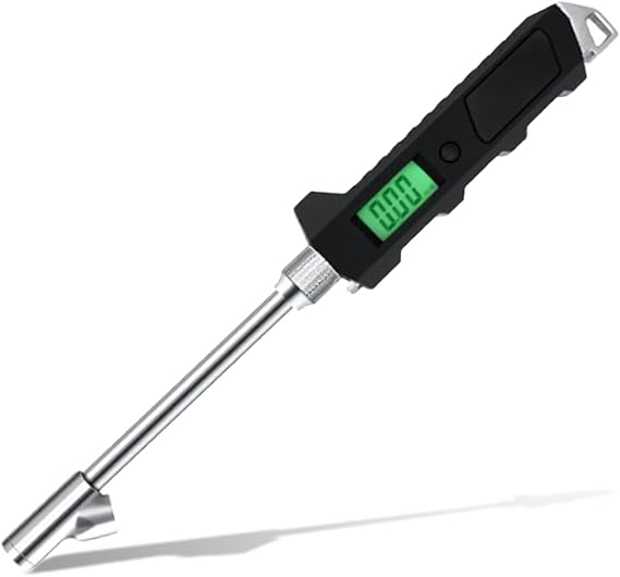 JOYCOURT Digital Tire Pressure Gauge 230 PSI, Stainless Steel Dual Head