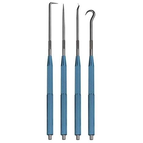 Acu-Min Moody Tool Scriber/Pick Set,Magnetic Handle,4Pc 58-0226 - 1 Each