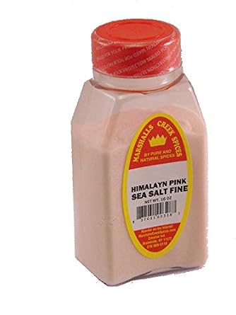Marshalls Creek Spices (st03) HIMALAYAN PINK SALT FINE 16 oz