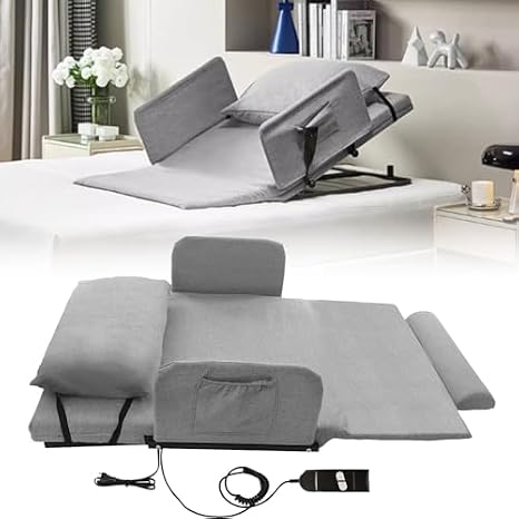 Electric Lifting Bed Backrest - Medical Portable Pillow Lifter for Elderly, Ideal for Sitting and Sleeping Assistance