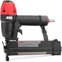3PLUS HF509040SP 18 Gauge 2" Brad Nailer and 1/4-Inch Narrow Crown Stapler 2 in 1