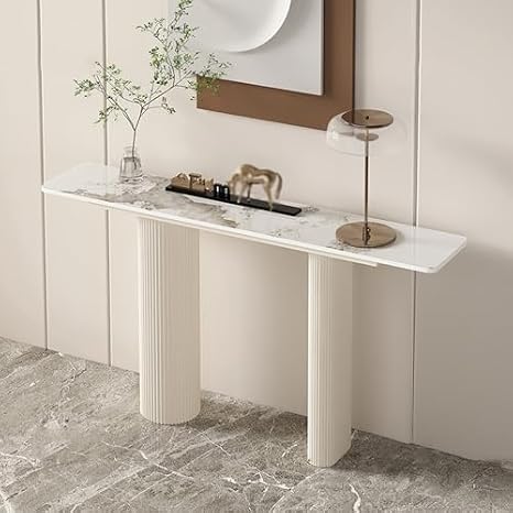 Modern Console Table for Entryway, Stylish Sofa Table for Living Room, Hallway, Enhances Home Decor with Sleek Design