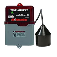 1036593 Tank Alert EZ- TaEZ-01Htb, 120 VAC with 15' Sensor Float High Level Terminal Block