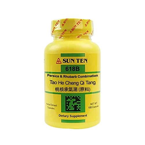 Sun Ten - Persica & Rhubarb Combination CapsulesTao He Cheng Qi Tang