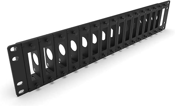 Raspberry Pi Rack Mount 19 inch 2U to Mount 16 Units All Models B (1-4) - Front Removable(6781)