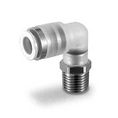 SMC KPGL04-01 Fitting, for Clean Room Blow-Off Systems, Stainless Steel, for Drive AIR Systems, Clean ONE-Touch, Series KP, PriceEach