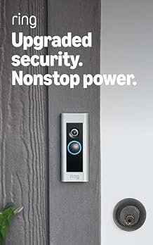 Like-New Ring Wired Doorbell Plus - Upgraded, with added security features and a sleek design existing doorbell wiring required