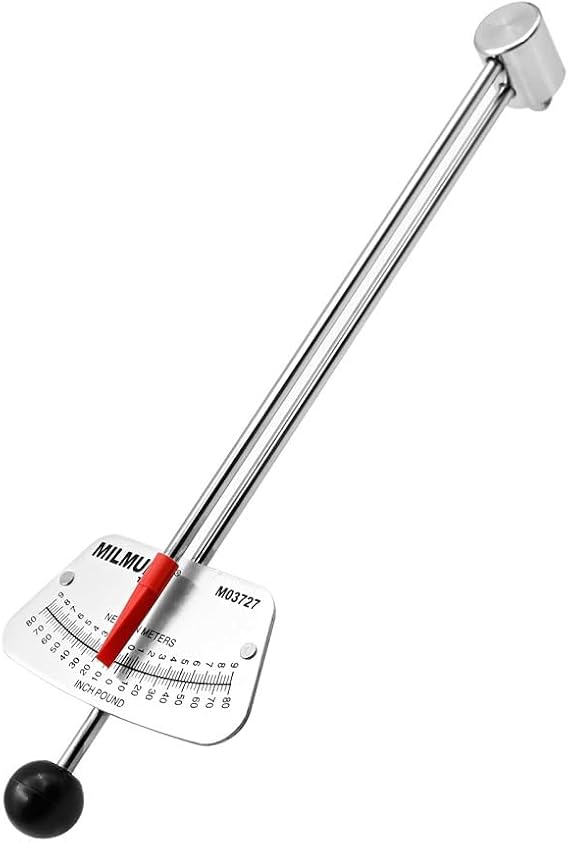 MILMUMU 1/4" Drive Beam Torque Wrench Precision Instrument