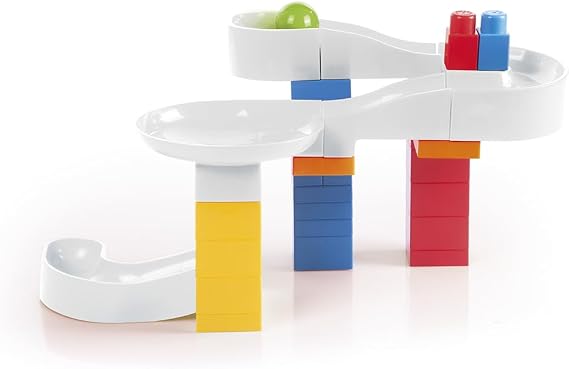 DOLU Marble Run Big Tube Ball Tower Playset, 41 Piece, 12 Months and Up