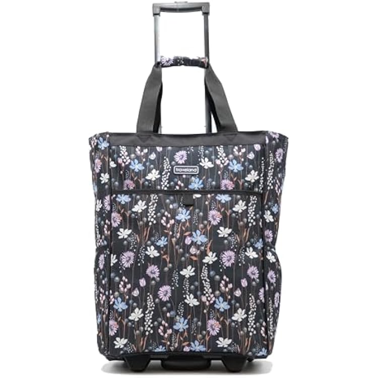 Multi-Purpose Rolling Tote-Wild Flower