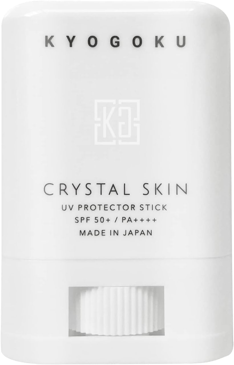 Kyogoku Crystal Skin UV Stick, UV Spray, UV Beauty Serum, Smooth, Sunscreen, UV SPF50, PA, Waterproof, Made in Japan Sunscreen Stick