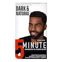 Dark & Natural Color Men Natural Black (2 Pack)