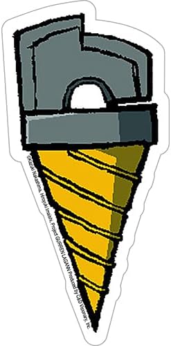 Gurren Lagann Drill Key Sticker