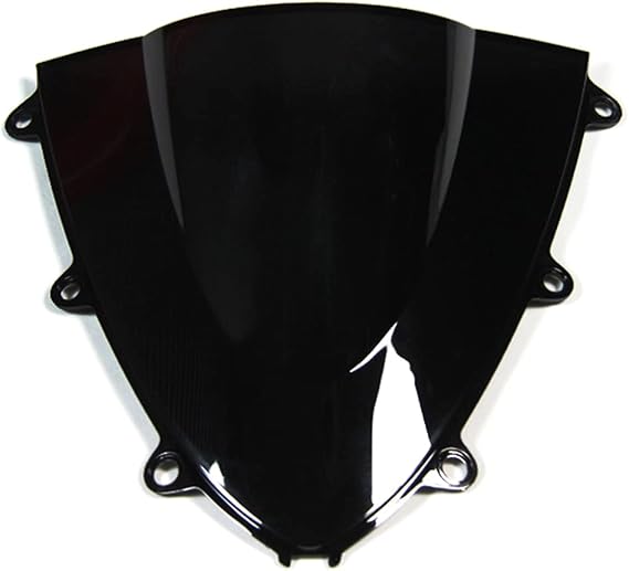 Motorcycle Black Double Bubble Windshield Windscreen Compatible for Honda CBR1000RR 2008 2009 2010 2011 CBR 1000 RR 08 09 10 11