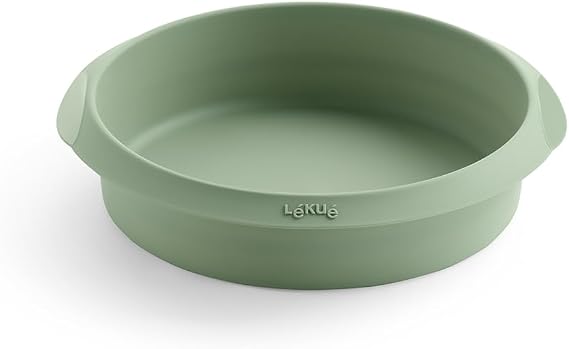 Lékué Molde Multifunción, 20 cm, para Freidora Aire 'Air Fryer', Verde
