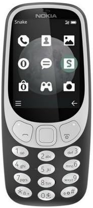 Nokia 3310 3G 64 MB UK SIM-Free Mobile Phone - Charcoal Grey