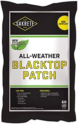 SAKRETE | All-Weather Blacktop Patch | 60 lb
