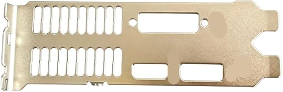 Compatible for Full & Low Profile Blank I/O Backplate for GTX 1050 2GT LP Graphics Card(12cm)