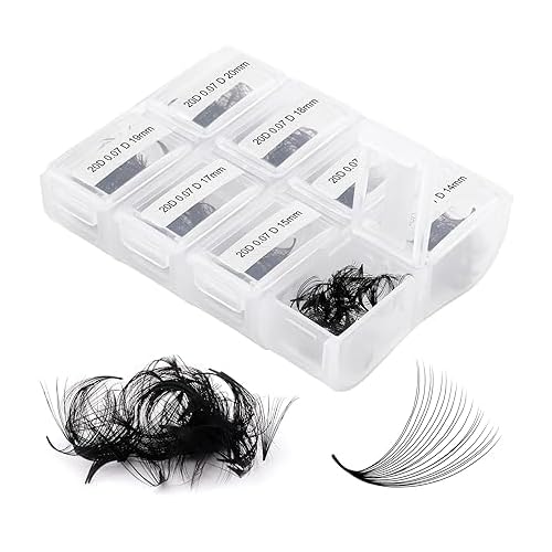 1000 Fans 10D Premade Volume Eyelash & Lash Extension FADLASH 20D Premade Fans Eyelash Extensions 600pcs