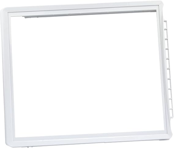 241973101 Shelf Frame Without Glass Refrigerator Delicatessen Drawer Cover for Frigidaire, Kenmore, Crosley Refrigerator Replaces 1513005 AH2363843 EA2363843
