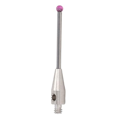 Durable Red Ball Tips Probe Straight Line Shape for Electrical