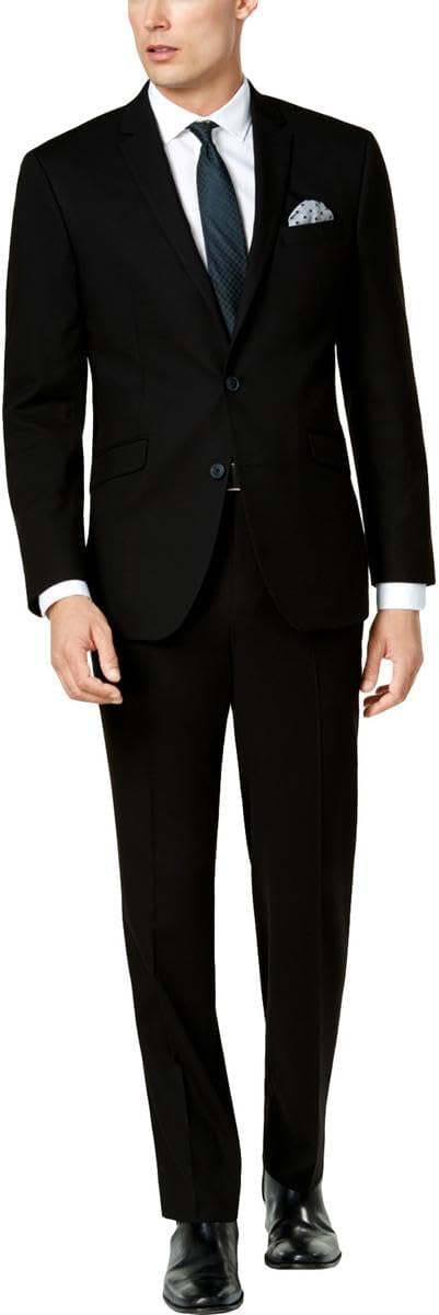Kenneth Cole New York Men's Performance Fabric Slim Fit Suit