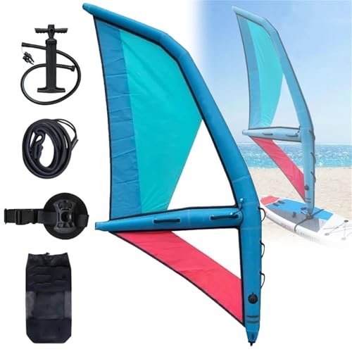 Inflatable Surfing Wing, Professional Inflatable Wind Wing, Handheld Windsurfing Wing Foil Sail, Outdoor Water Sports Equipment