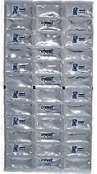 Cryopak Flexible Ice Mats, Set of 2 - 1 small (12 pouches) and 1 larger mat (24 pouches)