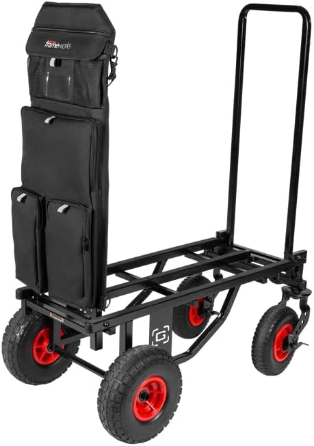 Gator GFW-UTL-CART52 52" Utility Cart & Accessory Bag Standard