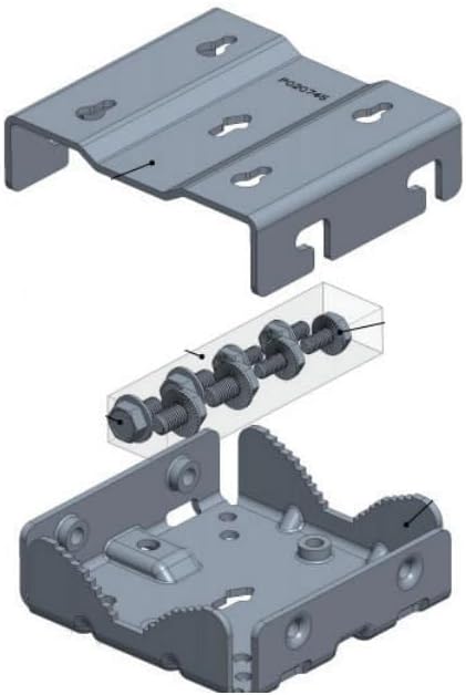 Universal wall mount bracket