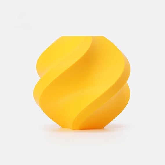 Bambu Lab - 3D Printer Filament, PLA Basic 1.75 mm, precise diameter +/- 0.03 mm, fast RFID PLA printing, 3D printing material, Spooled Filament, 1000 grams, Sunflower Yellow