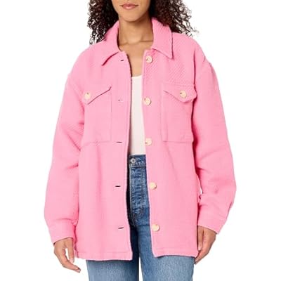 Outerknown Cloud Weave Shirt Jacket Carnation XL