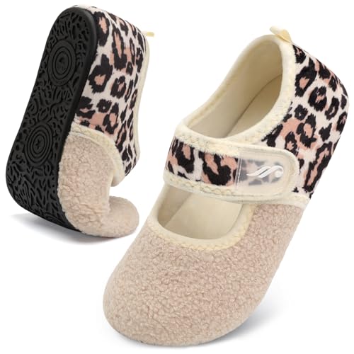 JIASUQI Womens Slippers Wide Diabetic Slippers for Men Adjustable House Shoes Indoor Outdoor