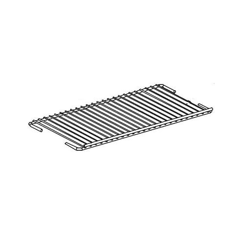 Refrigerator Shelf Fresh Food Compartment Wire Without Cutout White
