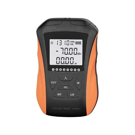 Network Fiber Optic Cable Tester Tool VFL Optical Power Meter Visual Fault Locator 6 In 1 Y8 FTTX SC FC ST, Project Tools(15MW)