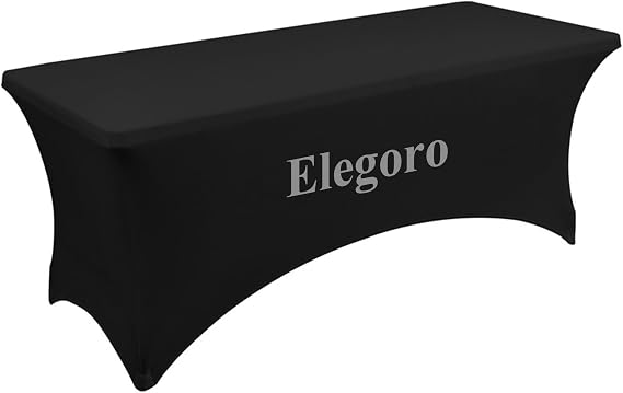 Stretch Table Cover, Rectangle,Fitted Tablecloth Universal Table Cover