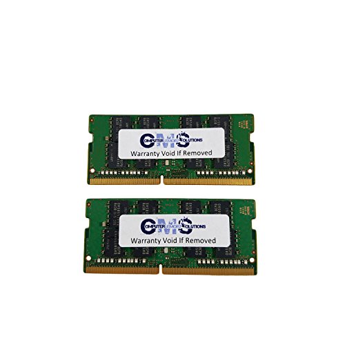CMS 32GB 2X16GB DDR4 19200 2400MHZ Non ECC SODIMM Memory Ram Compatible with AsusAsmobile 170 Motherboard Q170T, AsusAsmobilePRO E520, Chromebox 3, FX503 Notebook - C108